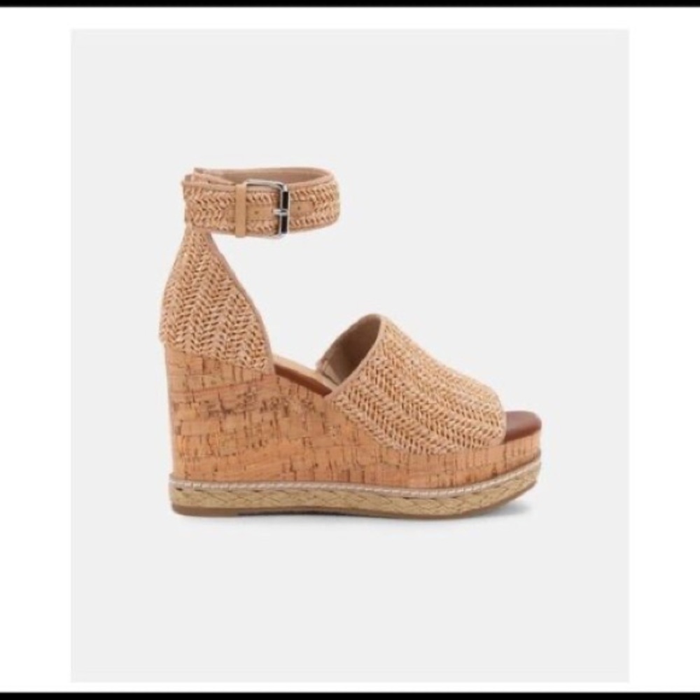 Otto cork wedge natural